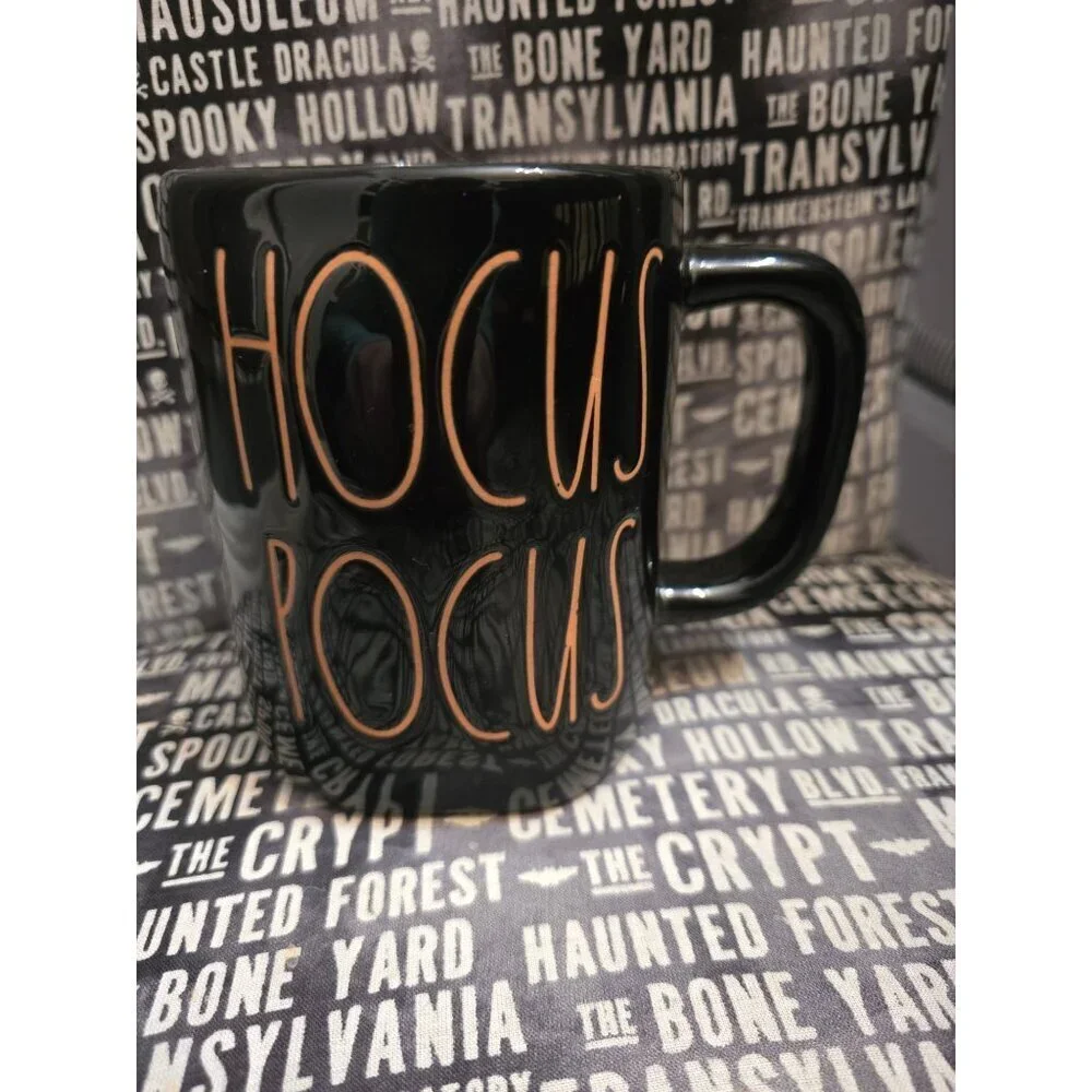 NWT Rae Dunn Magenta Hocus Pocus Halloween coffee mug